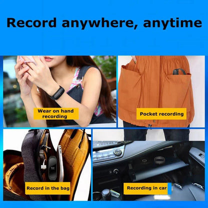 Mini Voice Recorder Watch – Discreet Audio Recording for Paranormal Investigations & Ghost Hunting