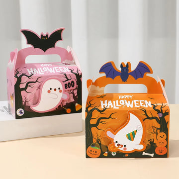 Cajas de dulces de fantasma de Halloween – Empaque de papel DIY para dulces o truco y decoraciones de fiesta
