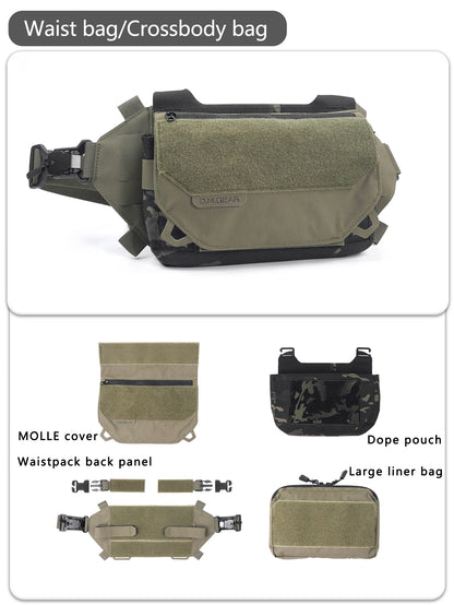 Tactical Hunting Shoulder Bag – Waterproof Molle Outdoor Equipment Pack for Men | Multifunctional Military Gear