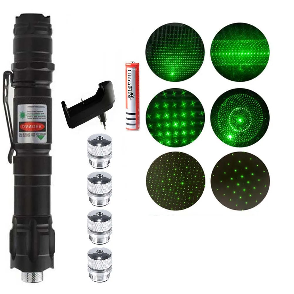 Mini 2-in-1 Laser Pointer & LED Flashlight – Ghost Hunting Trigger Tool & Pet Toy
