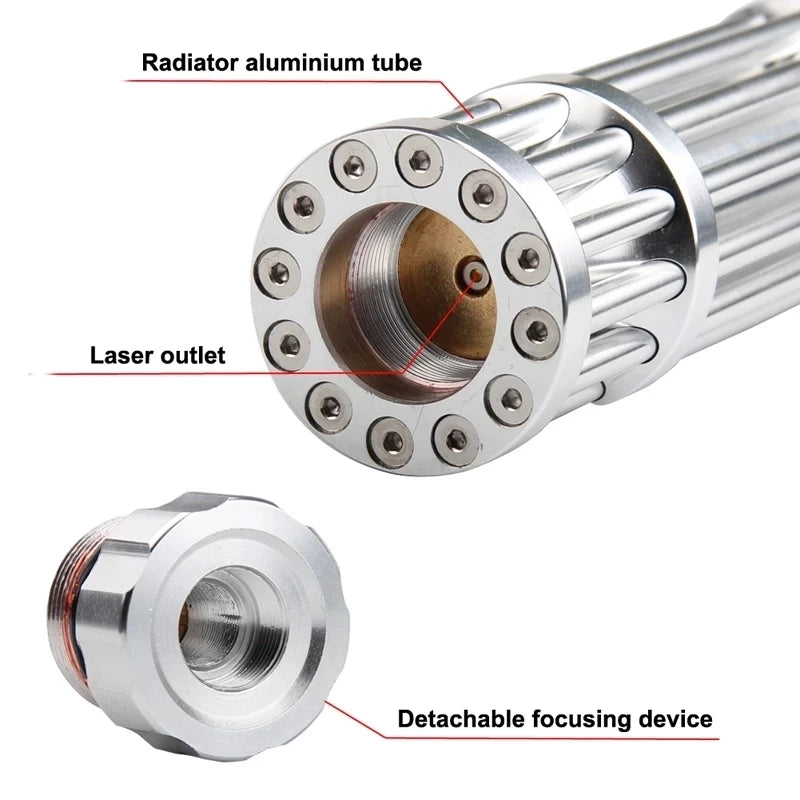 Mini Green Laser Pointer with LED Light – Ghost Hunting Trigger Tool & Cat Toy