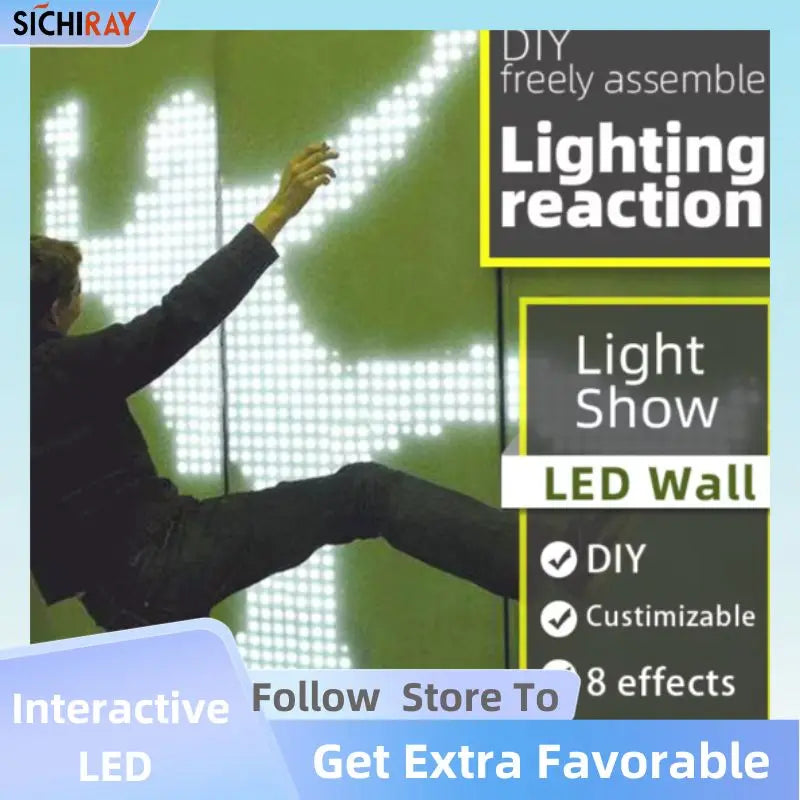 Interactive LED Infrared Sensor Light – Motion-Activated Paranormal Ambiance Kit for Ghost Hunting