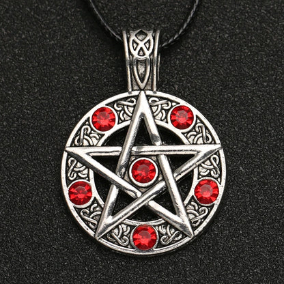 Pentagram Necklace – Supernatural Five-Pointed Star Pendant Gothic Jewelry for Men & Women
