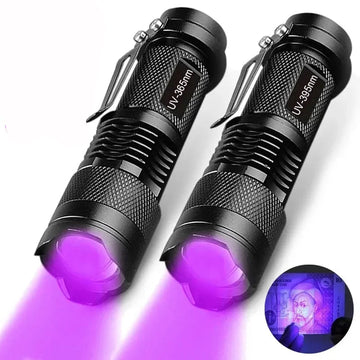 UV Flashlight LED Ultraviolet Torch – Essential Tool for Ghost Hunting & Paranormal Investigations