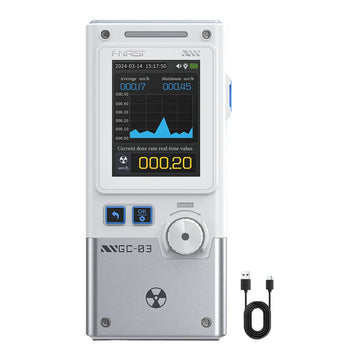 Tragbares EMF-Strahlungsmessgerät – elektrisches und magnetisches Feld RF-Messgerät für Zuhause, Büro und Geisterjagd