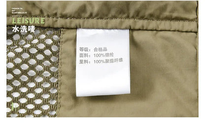Men’s Tactical Vest – 14 Pocket Mesh Cargo Waistcoat for Hiking, Fishing & Outdoor Adventures | Lightweight Summer Jacket