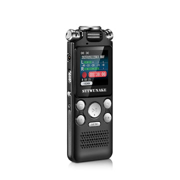 Professional Voice-Activated Digital Audio Recorder – Noise Cancelling, PCM Recording, MP3 Player (8GB/16GB/32GB)