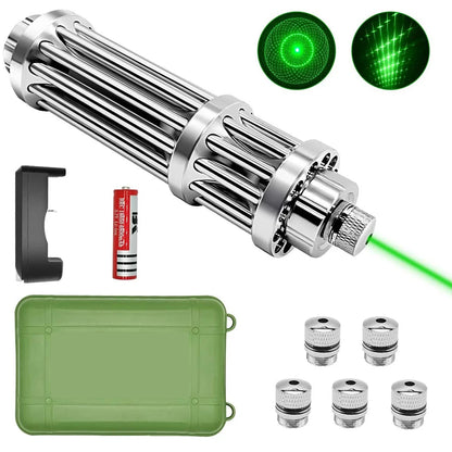 Mini Green Laser Pointer with LED Light – Ghost Hunting Trigger Tool & Cat Toy