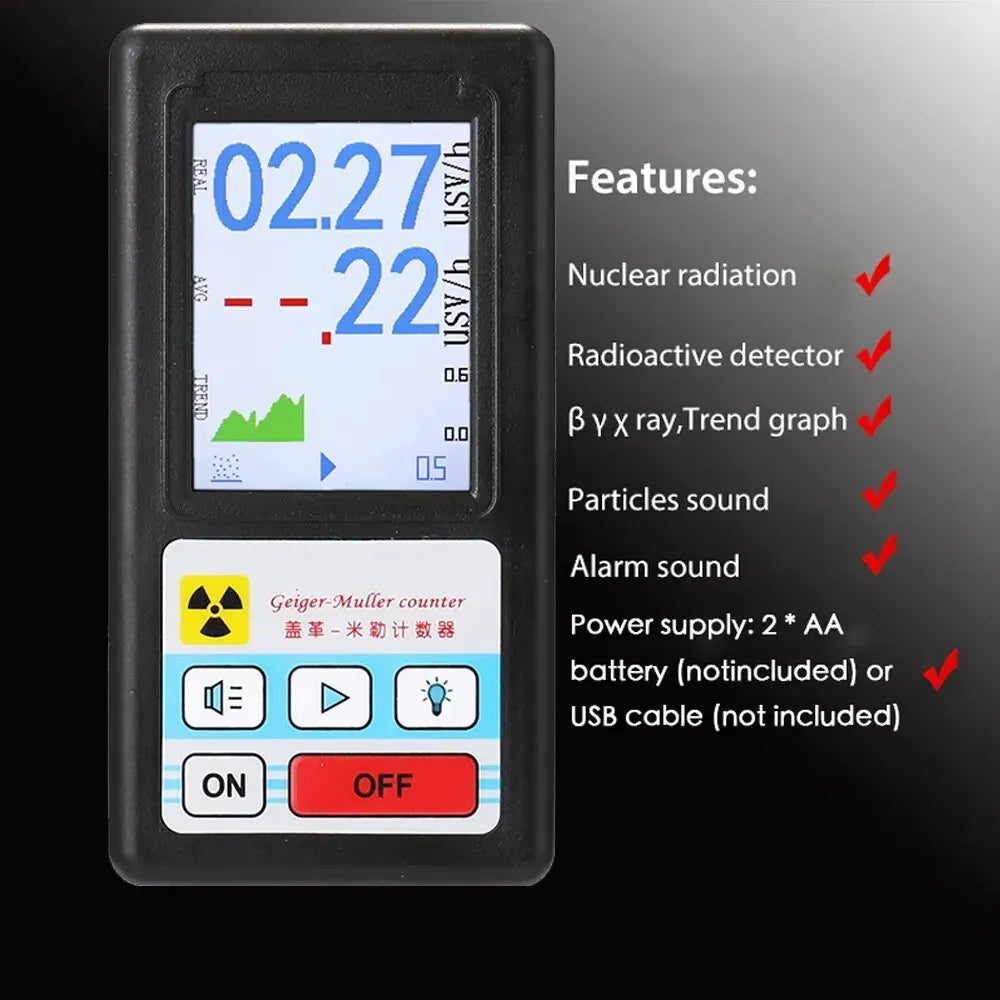 BR-6 Geiger Counter – Radiation & Paranormal Energy Detector