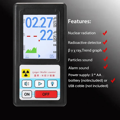 BR-6 Geiger Counter – Radiation & Paranormal Energy Detector