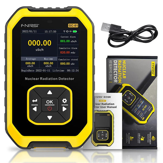 GC-01 Geiger Counter – Radiation Detector for Paranormal Energy & Ghost Hunting