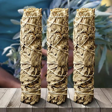 Natural White Sage Bundles – Smudge Sticks for Ghost Hunting, Home Cleansing & Energy Purification