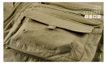 Men’s Tactical Vest – 14 Pocket Mesh Cargo Waistcoat for Hiking, Fishing & Outdoor Adventures | Lightweight Summer Jacket