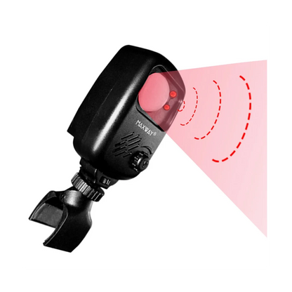 MAXWAY Infrared Motion Sensor Alarm – Outdoor Fishing, Camping & Paranormal Detection