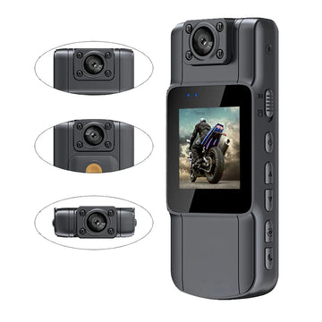 JOZUZE B23 1080P HD Mini Camera Portable Digital Video Recorder BodyCam Infrared Night Vision Police Cam Small Bike Camcorder