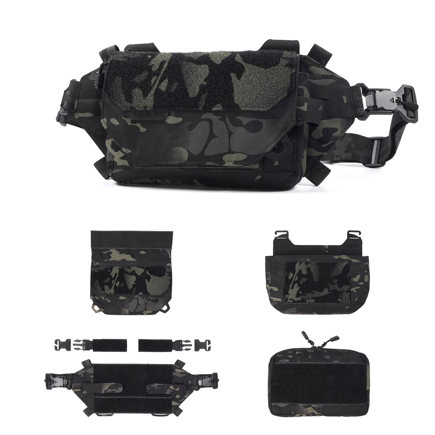 Tactical Hunting Shoulder Bag – Waterproof Molle Outdoor Equipment Pack for Men | Multifunctional Military Gear