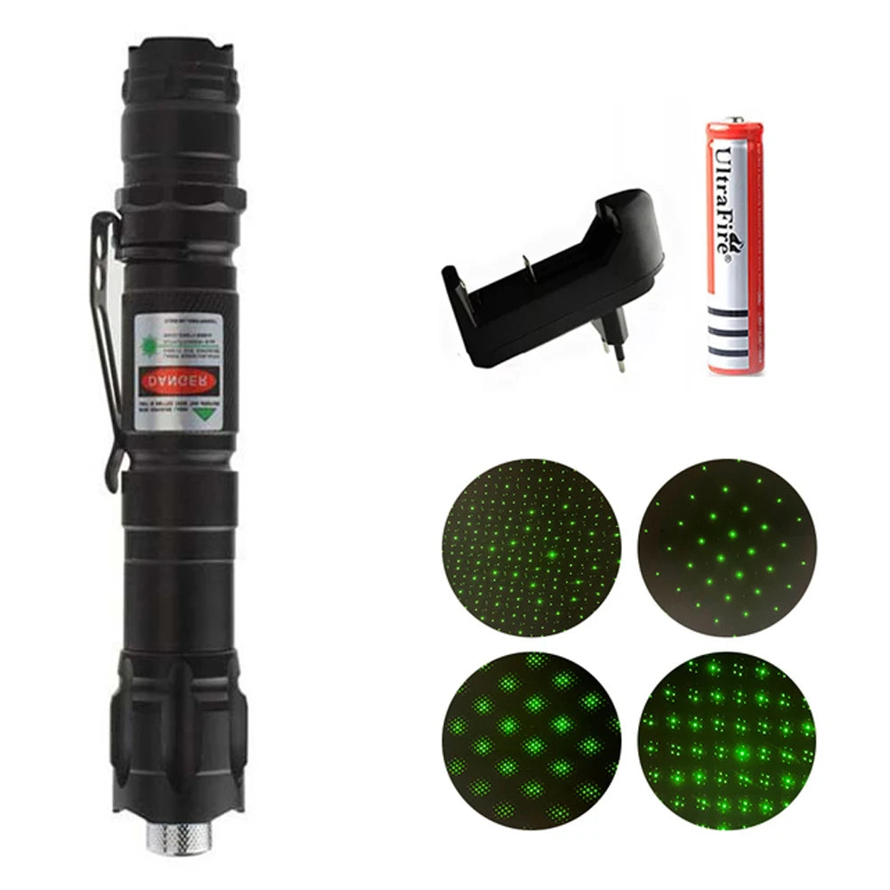 Mini 2-in-1 Laser Pointer & LED Flashlight – Ghost Hunting Trigger Tool & Pet Toy
