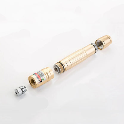 2-in-1 Mini LED Laser Pointer & Flashlight – Ghost Hunting Trigger Tool & Pet Toy