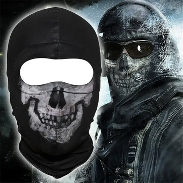 Tactical Ghost Hunting Balaclava Mask – Inspired by COD MWII Simon Riley