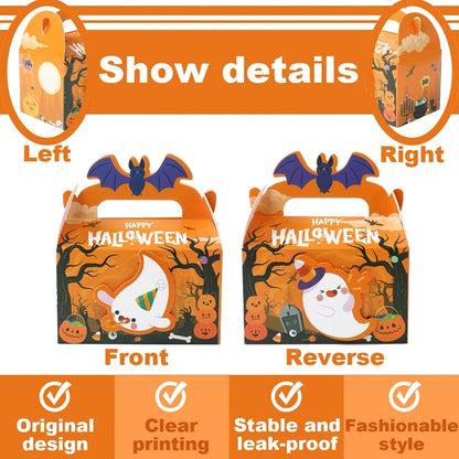 Halloween Ghost Candy Boxes – DIY Paper Packaging for Trick or Treat & Party Decorations