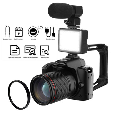 D5 4K HD Digital WiFi SLR Camera – The Ultimate Ghost Hunting & Paranormal Investigation Camcorder 👻🔦