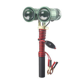 High Power LED Flashlight 200W – 10000lm Super Bright Torch for Ghost Hunting, Camping & Searchlight Use