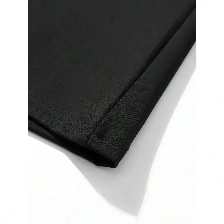 Real Girls Go Hunting T-Shirt – Men’s Black Cotton Tee with Cartoon Ghost Graphic | Paranormal Streetwear