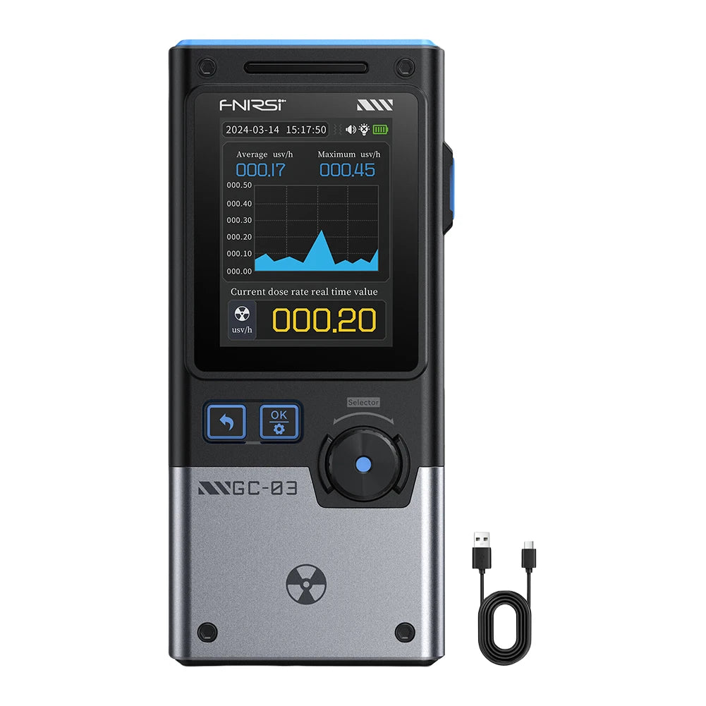 Tragbares EMF-Strahlungsmessgerät – elektrisches und magnetisches Feld RF-Messgerät für Zuhause, Büro und Geisterjagd