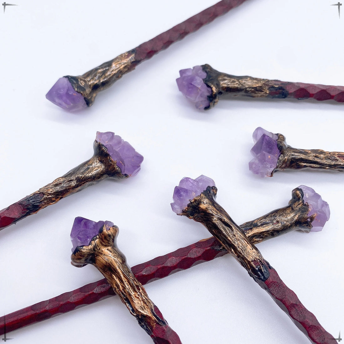 Amethystkristallstab – Werkzeug für Hexerei, Reiki und paranormale Energien