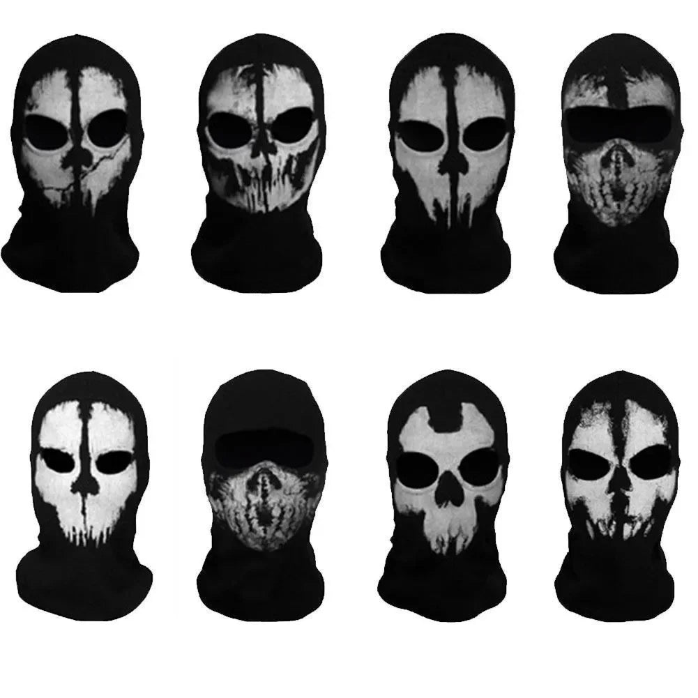 Tactical Ghost Hunting Balaclava Mask – Inspired by COD MWII Simon Riley