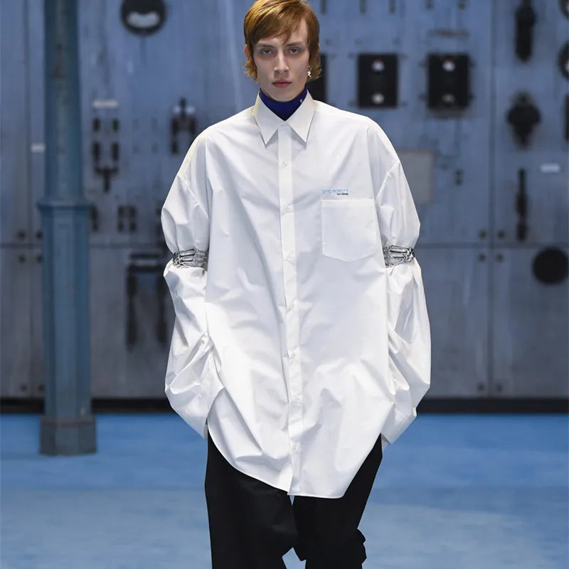 Unisex Gothic Ghost Claw Skull Bracelet – Punk Rock Hip-Hop Cuff Jewelry