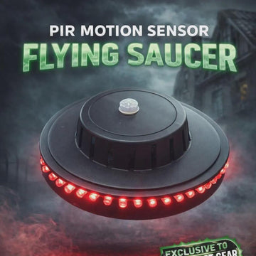 Paranormale Bewegungsmelder-Fliegende Untertasse – LED-aktiviertes Geisterjagd-Tool
