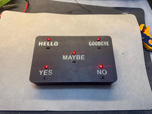 Yes, no interactive board detector - Ghost hunting equipment - Ghost hunting kit tools - Paranormal investigation equipmentl