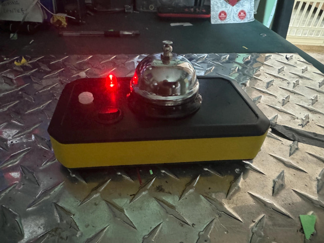 Ghost bell object motion detector plastic box - Ghost hunting equipment - Ghost hunting kit tools - Paranormal investigation equipment