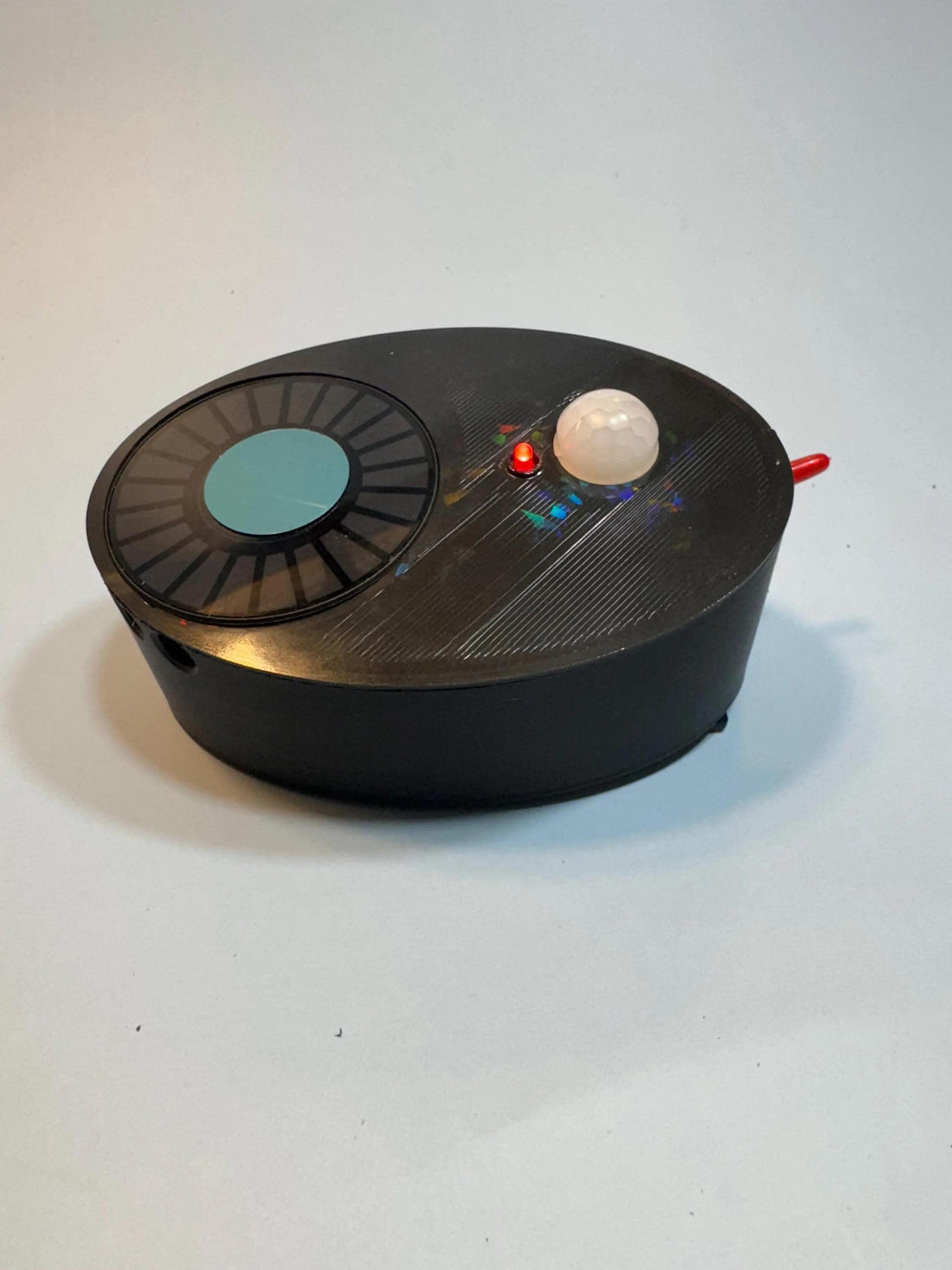 Music box round  vibration sensor motion detector - Ghost hunting equipment - Ghost hunting kit tools - Paranormal investigation