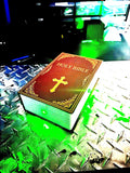 Holy Bible Paranormal Trigger Object – Spirit Detection with Light & Sound Activation image 1