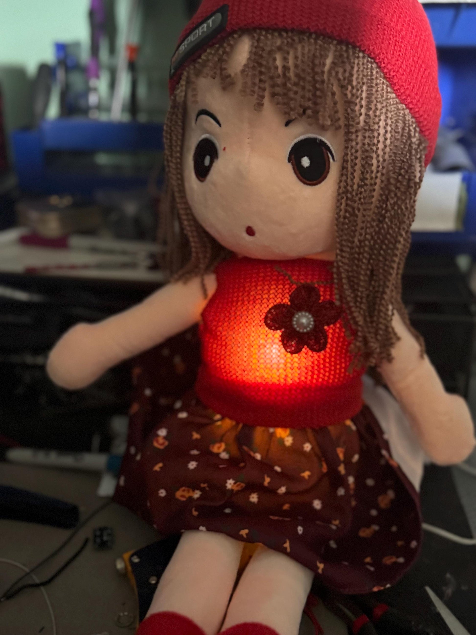 Advanced 18-inch Doll Trigger Device: Touch Sensor for Paranormal Investigations