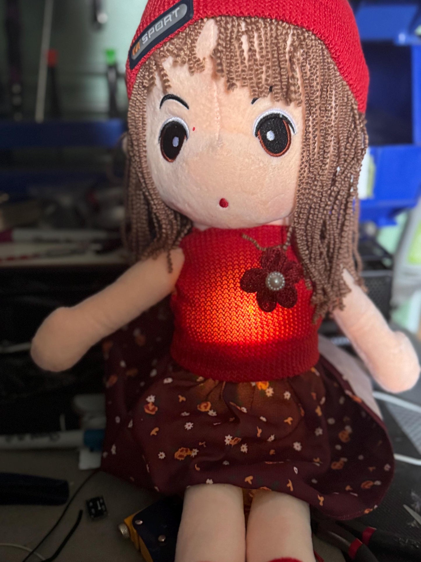 Advanced 18-inch Doll Trigger Device: Touch Sensor for Paranormal Investigations