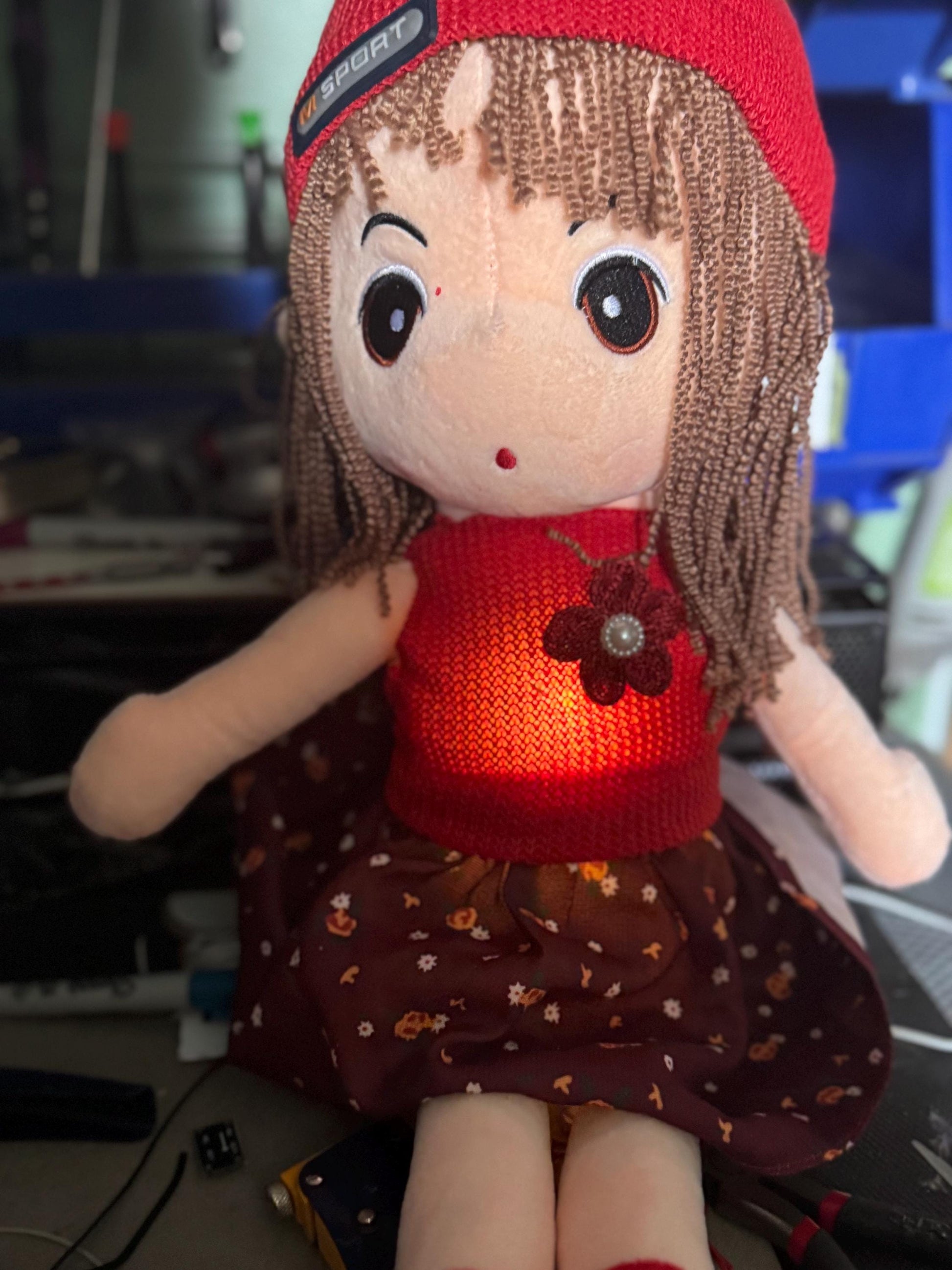 Advanced 18-inch Doll Trigger Device: Touch Sensor for Paranormal Investigations